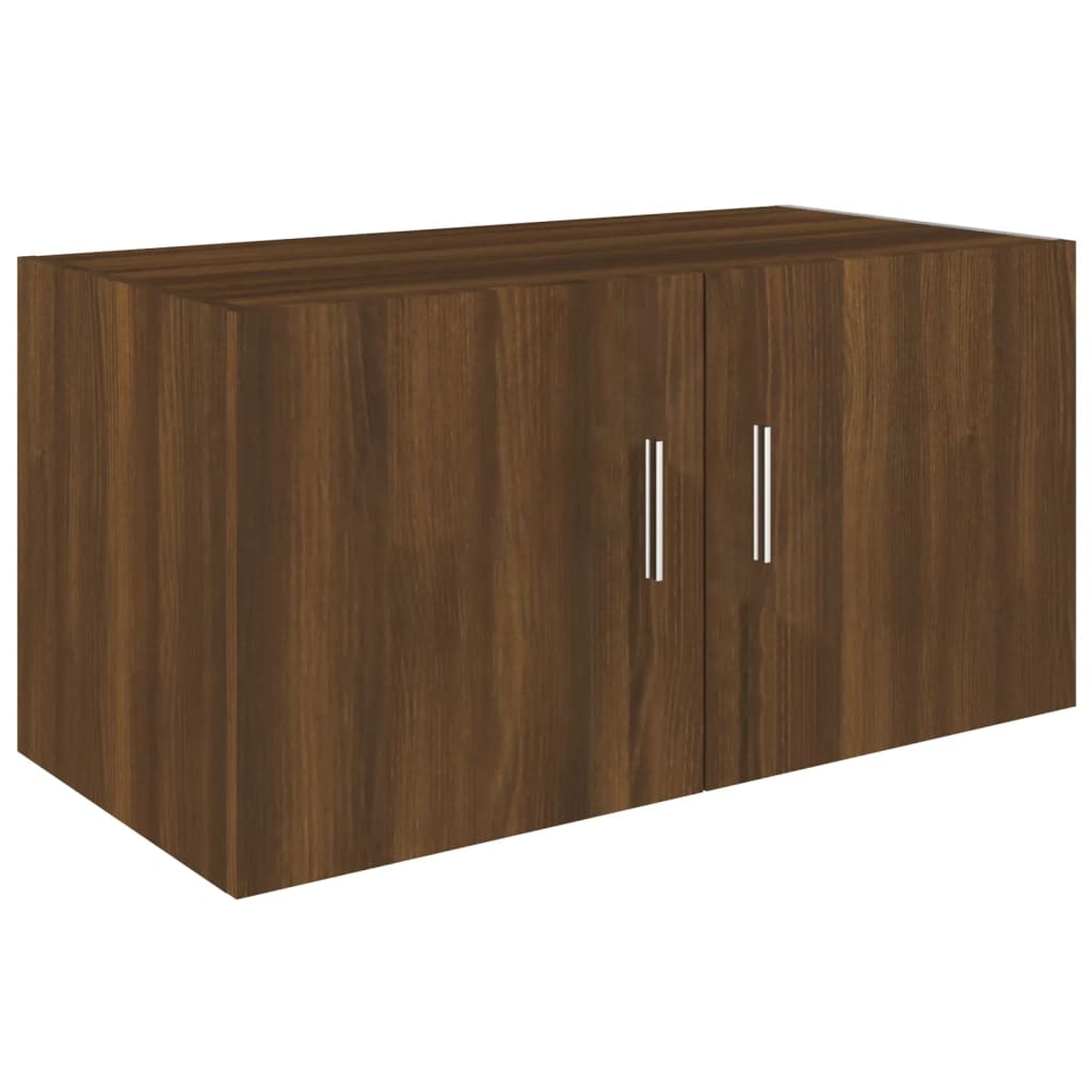 Armoire murale Chêne marron 80x39x40 cm Bois d'ingénierie