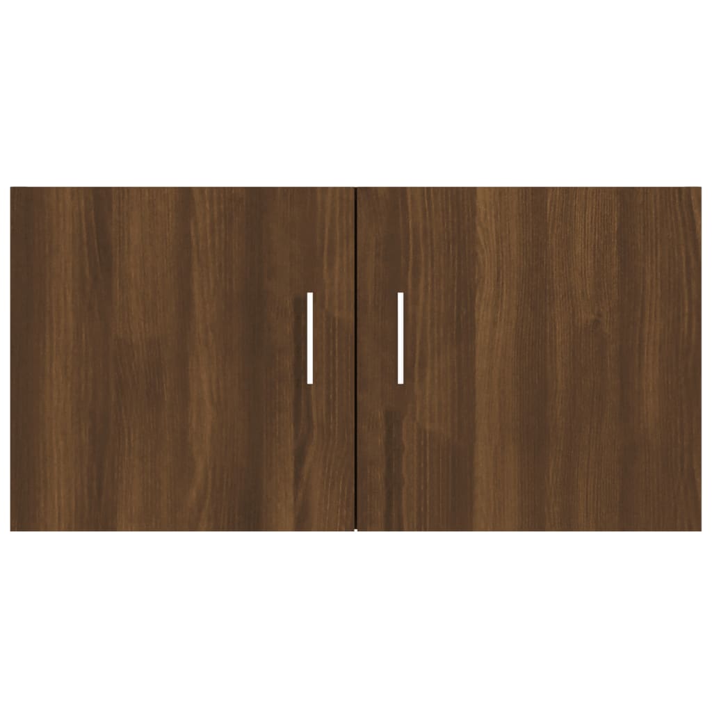 Armoire murale Chêne marron 80x39x40 cm Bois d'ingénierie