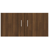 Armoire murale Chêne marron 80x39x40 cm Bois d'ingénierie