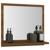 Miroir de bain Chêne marron 40x10,5x37 cm Bois d'ingénierie