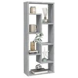 Sonoma wall shelf gray 36x16x90 cm Engineered wood