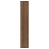 Étagère murale Chêne marron 36x16x90 cm Bois d'ingénierie