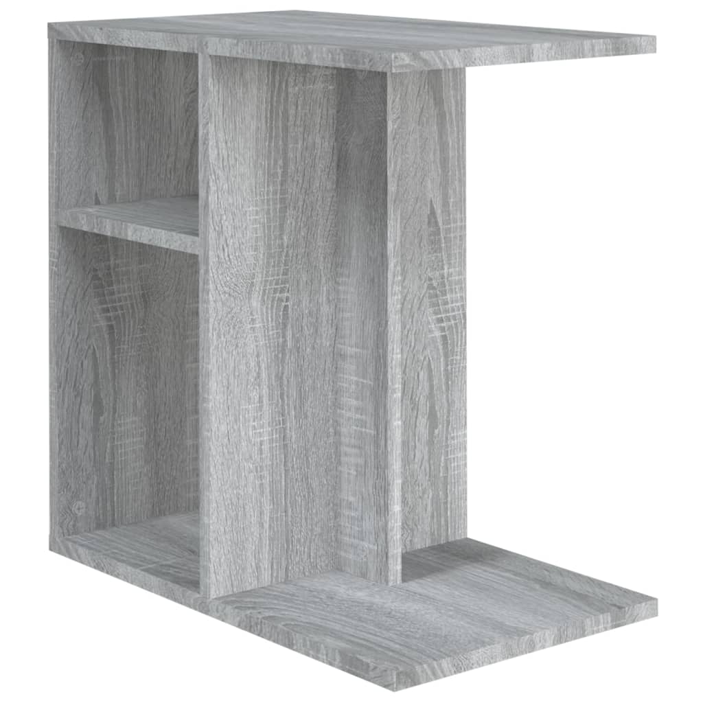 Table d'appoint Sonoma gris 50x30x50 cm Bois d'ingénierie