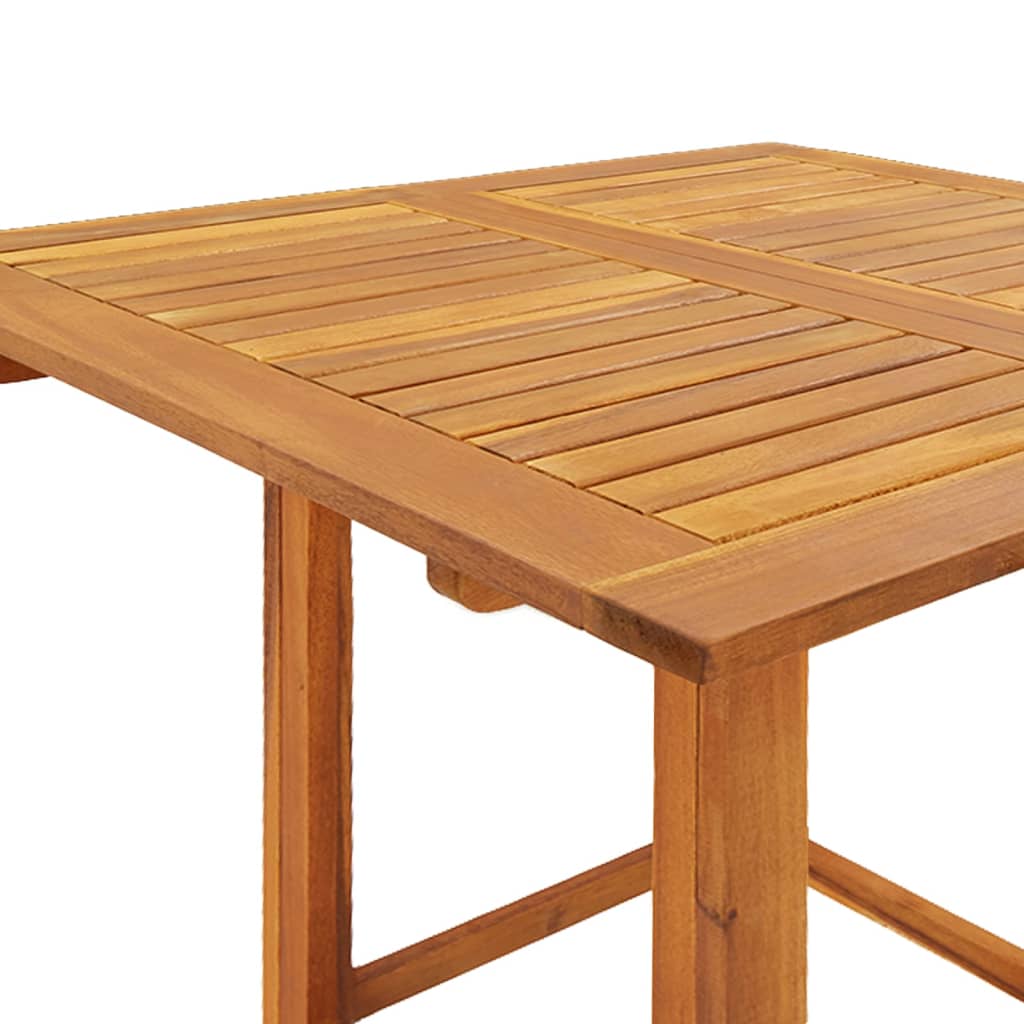 Table de bistro 75x75x110 cm Bois d'acacia massif