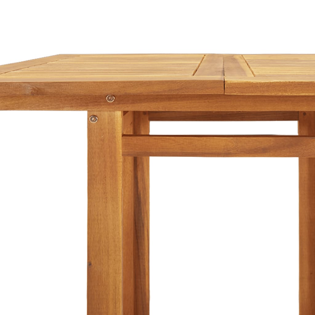 Table de bistro 75x75x110 cm Bois d'acacia massif