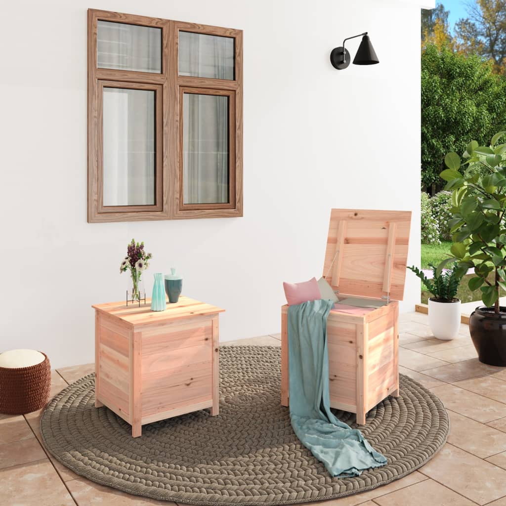 Outdoor-Kissenbox 50x50x56 cm Massives Tannenholz