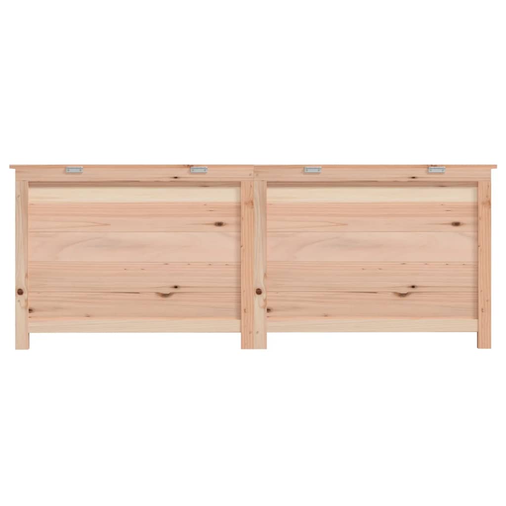 Boîte à coussins d'extérieur 150x50x56 cm Bois de sapin massif