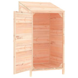 Remise de jardin 55x52x112 cm Bois de sapin solide