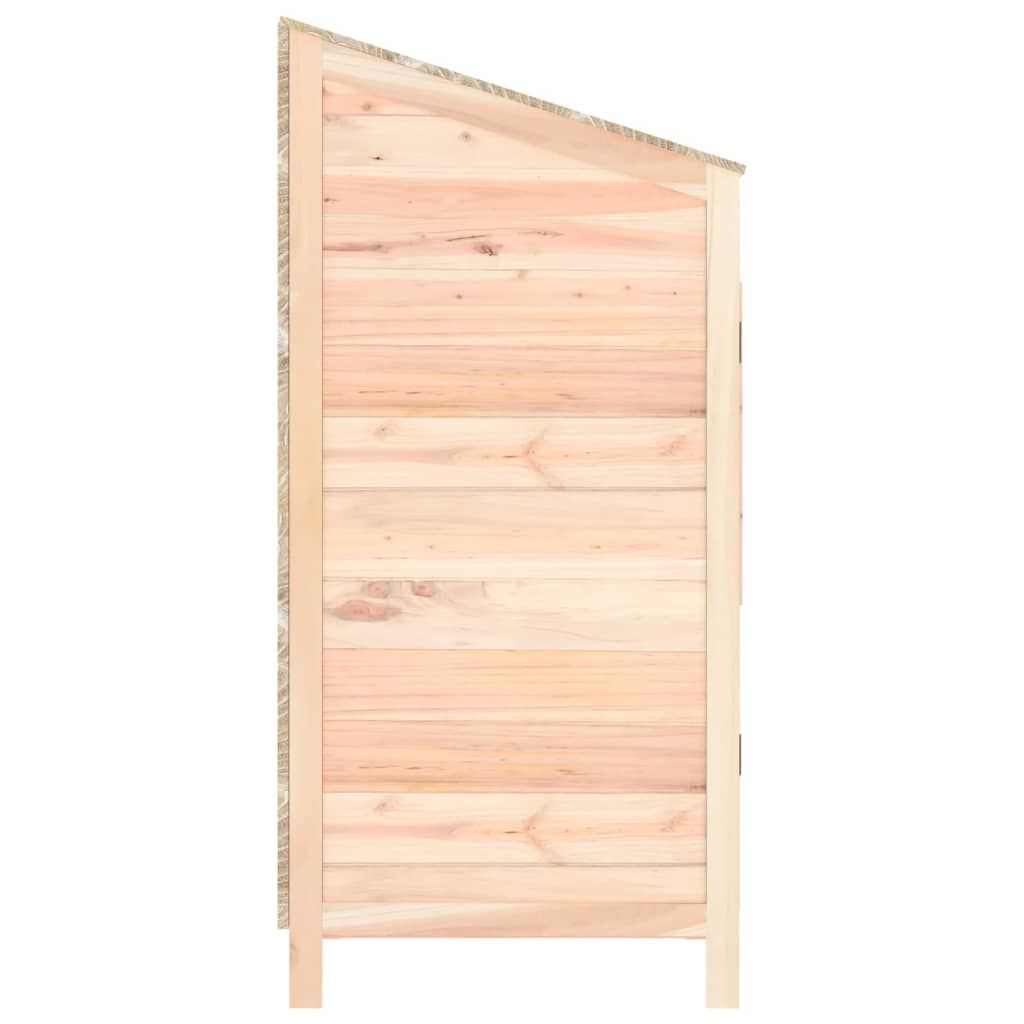 Gartenhaus 55x52x112 cm Massives Tannenholz