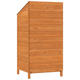 Remise de jardin Marron 55x52x112 cm Bois de sapin solide