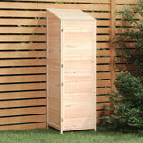 Garden shed 55x52x174.5 cm Solid fir wood