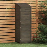 Remise de jardin Anthracite 55x52x174,5 cm Bois de sapin solide