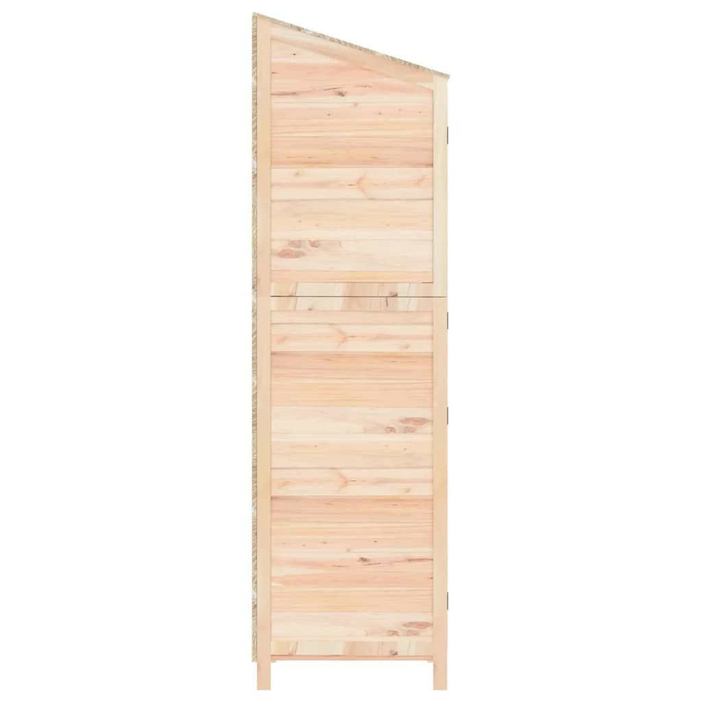 Remise de jardin 102x52x174,5 cm Bois de sapin solide