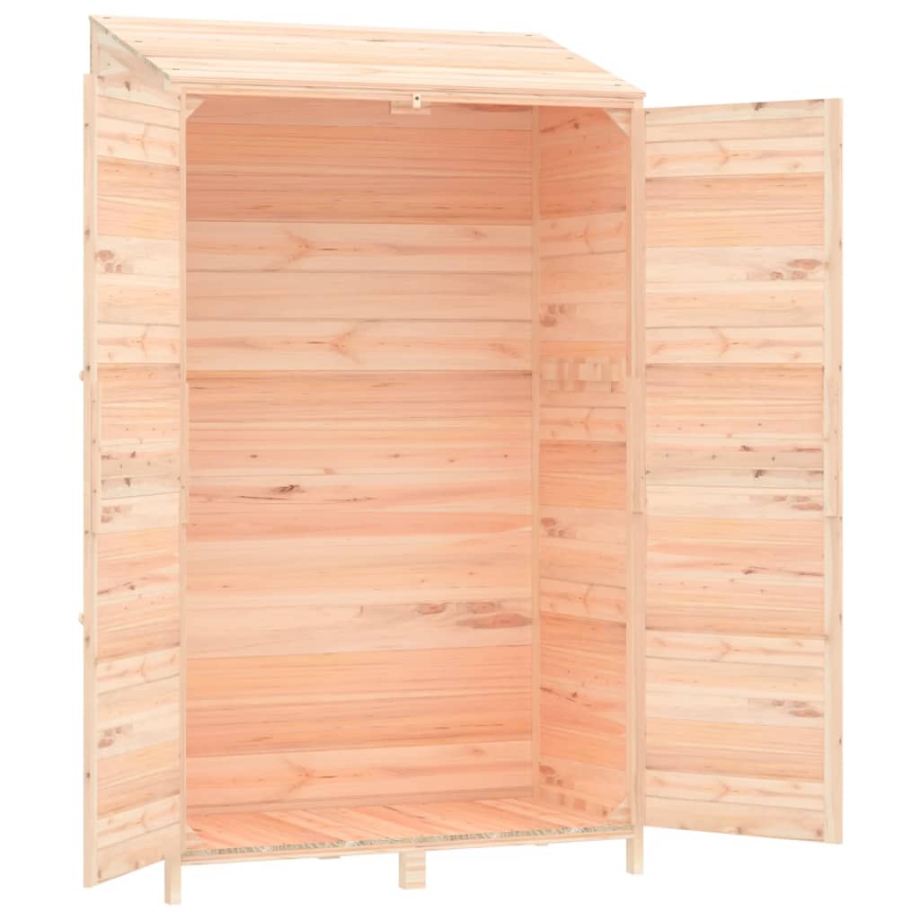 Remise de jardin 102x52x174,5 cm Bois de sapin solide