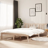 Solid wood bed frame without mattress 140x200 cm