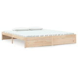 Solid wood bed frame without mattress 180x200 cm