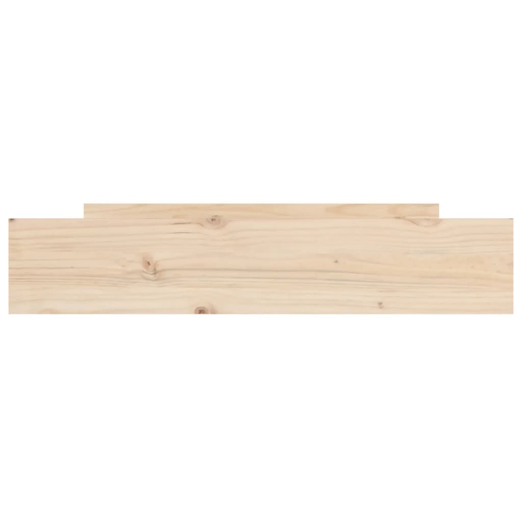 Tiroirs de lit 2 pcs bois de pin massif