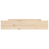 Tiroirs de lit 2 pcs bois de pin massif