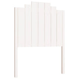 Tête de lit Blanc 81x4x110 cm Bois massif de pin