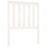 Tête de lit Blanc 81x6x101 cm Bois massif de pin