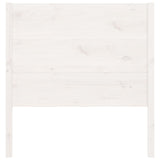 Tête de lit Blanc 81x4x100 cm Bois massif de pin