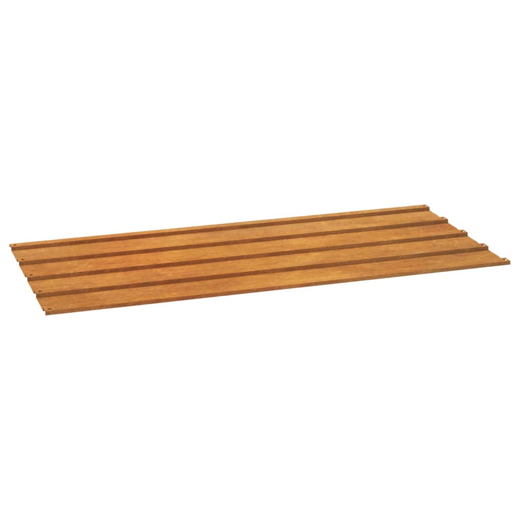 Panneaux de toiture 36 pcs rouillé 100x44 cm Acier corten