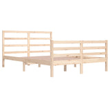 Cadre de lit sans matelas bois massif de pin 160x200 cm