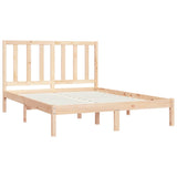 Cadre de lit sans matelas bois massif de pin 140x200 cm