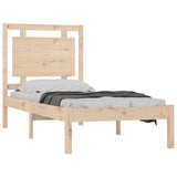 Cadre de lit sans matelas 100x200 cm bois massif