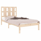 Cadre de lit sans matelas 90x200 cm bois de pin massif