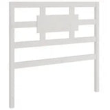 Cadre de lit sans matelas blanc 90x190 cm bois massif