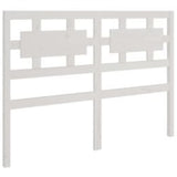 Cadre de lit sans matelas blanc 120x200 cm bois massif