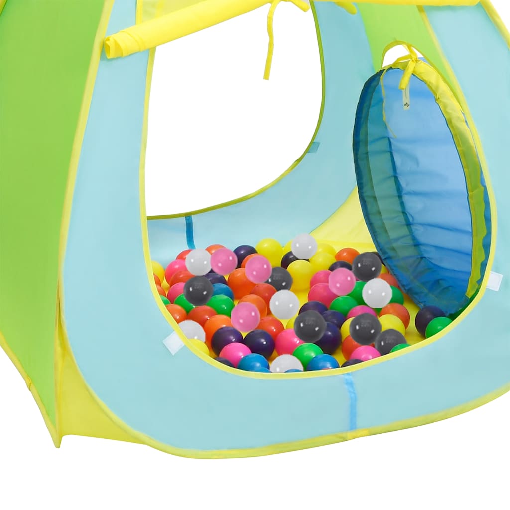 Tente de jeu pour enfants avec 350 balles Multicolore