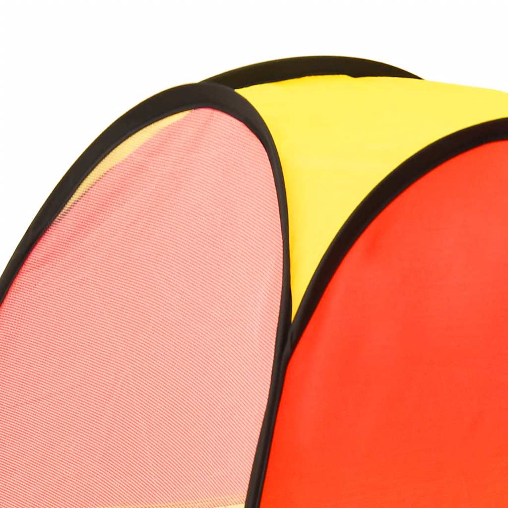 Tente de jeu pour enfants 250 balles Multicolore 255x80x100 cm