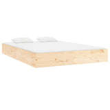 Cadre de lit sans matelas bois massif 180x200 cm