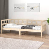 Lit de jour sans matelas bois de pin massif 90x200 cm