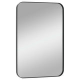 Miroir mural Noir 40x60 cm Rectangulaire