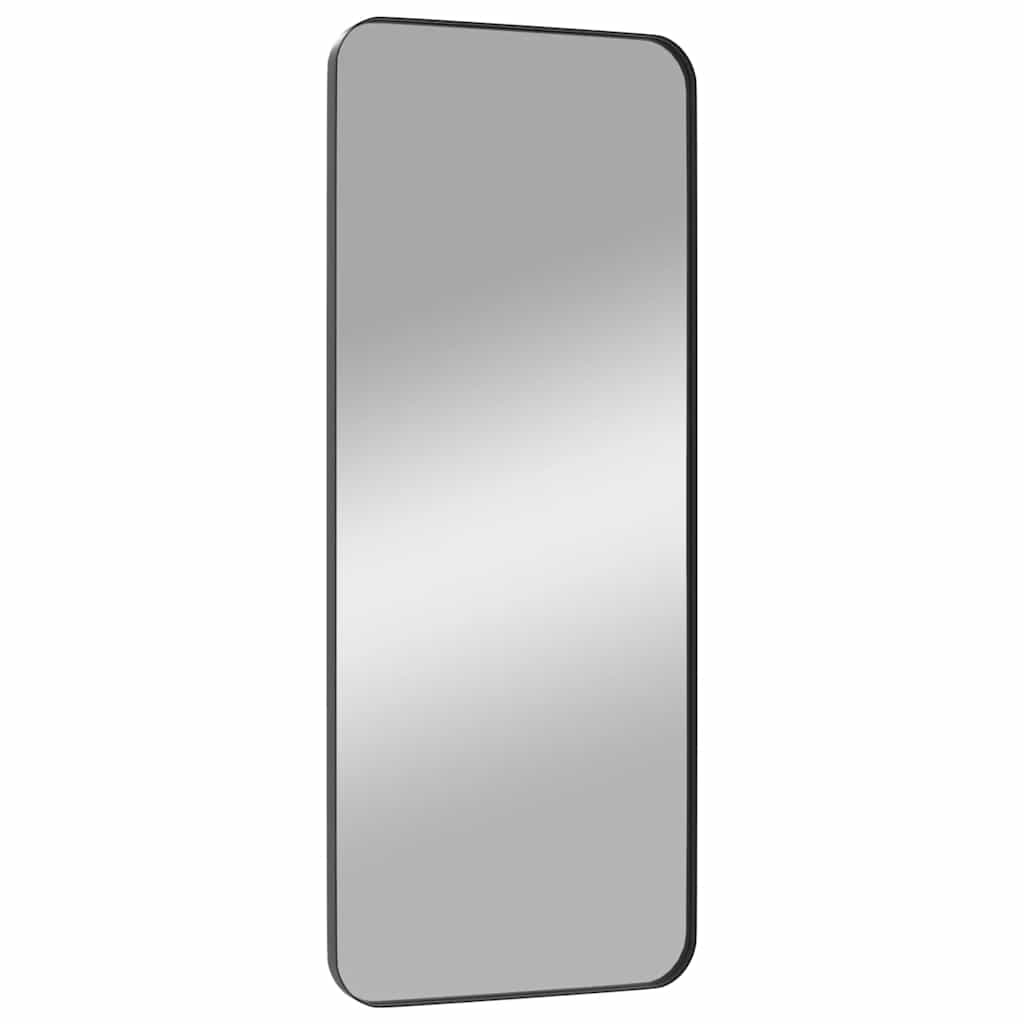 Miroir mural Noir 40x100 cm Rectangulaire