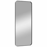 Miroir mural Noir 40x100 cm Rectangulaire