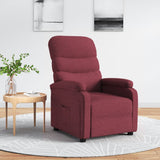 Fauteuil inclinable Rouge bordeaux Tissu