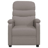 Fauteuil inclinable Taupe Tissu