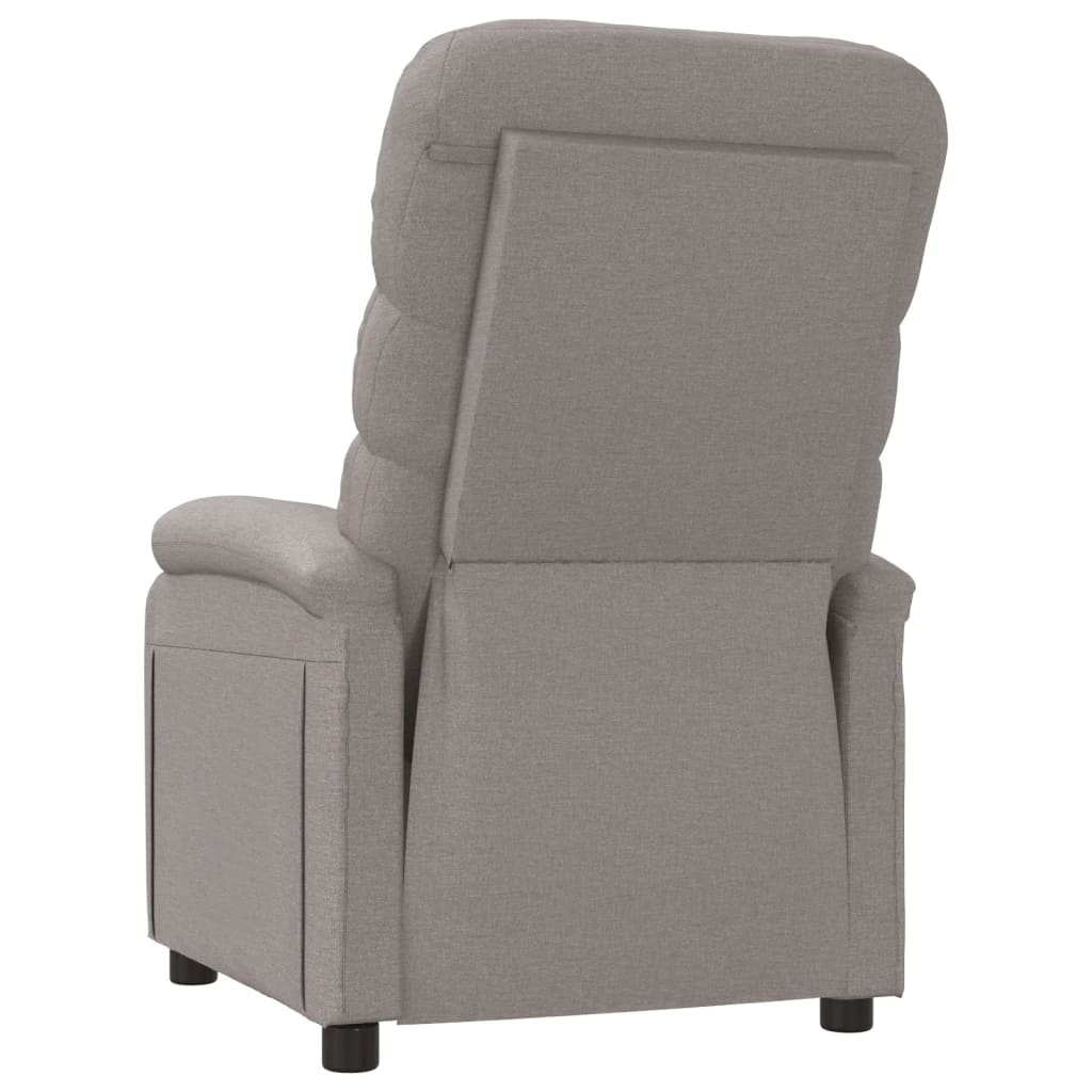 Fauteuil inclinable Taupe Tissu