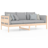 Lit de jour sans matelas bois de pin massif 90x200 cm