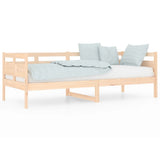 Lit de jour sans matelas bois de pin massif 80x200 cm