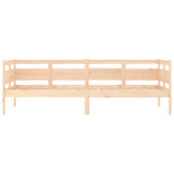 Lit de jour sans matelas bois de pin massif 80x200 cm