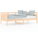 Lit de jour sans matelas bois de pin massif 90x190 cm