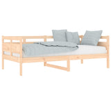 Lit de jour sans matelas bois de pin massif 90x190 cm