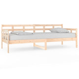 Lit de jour sans matelas bois de pin massif 80x200 cm