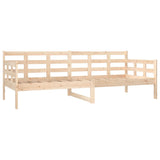 Lit de jour sans matelas bois de pin massif 80x200 cm