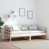 Day bed without mattress solid pine wood 90x190 cm